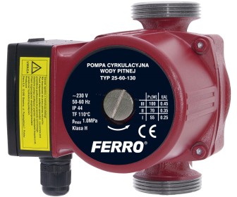 Pompa de circulatie Ferro 25-60 130 0204W