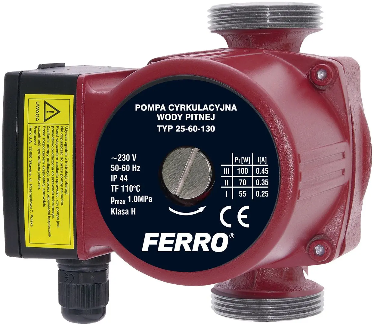 Pompa de circulatie Ferro 25-60 130 0204W