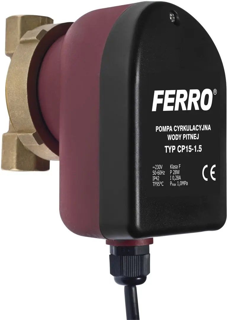 Циркуляционный насос Ferro CP15-1.5 0101W