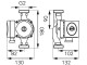 Pompa de circulatie Ferro GPA II 32-8 180 0607W