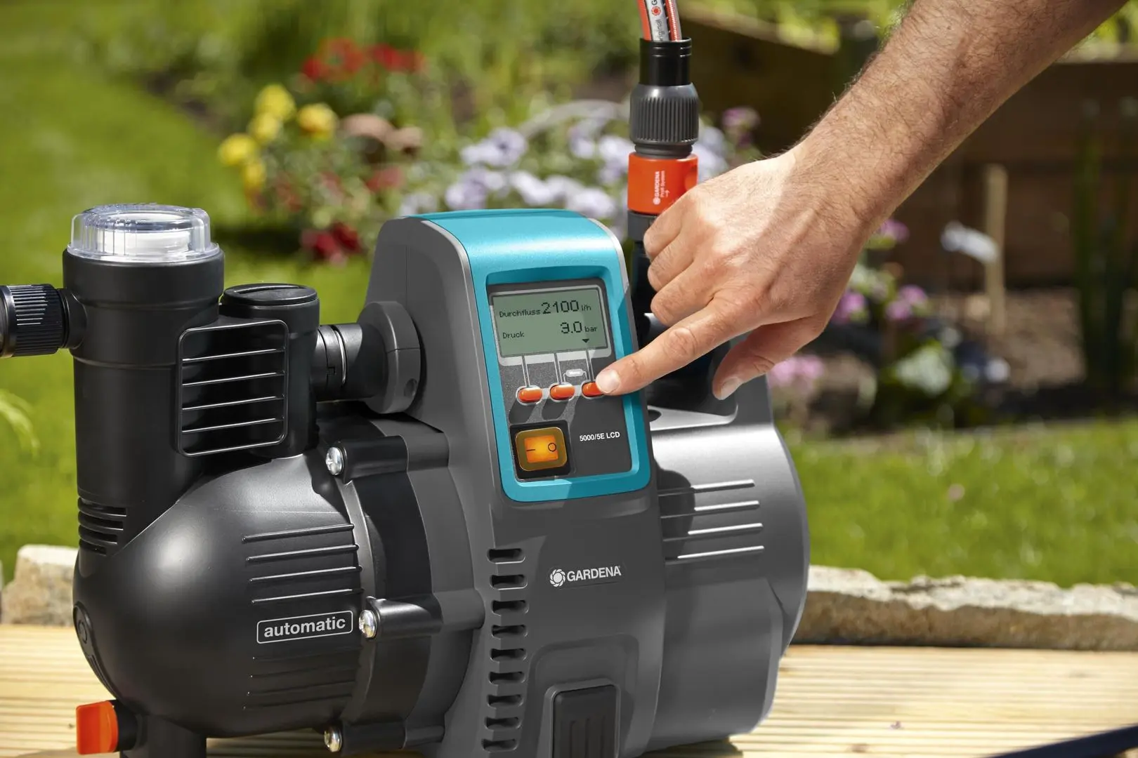 Насос напорный Gardena 5000/5E LCD