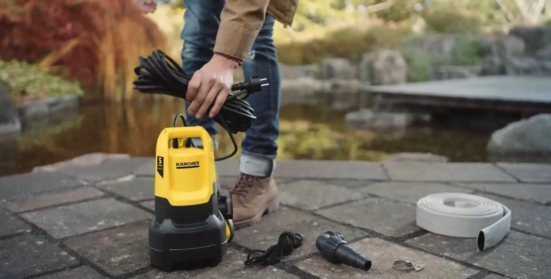 Погружной насос Karcher SP 16.000 Dual (Yellow/Black)