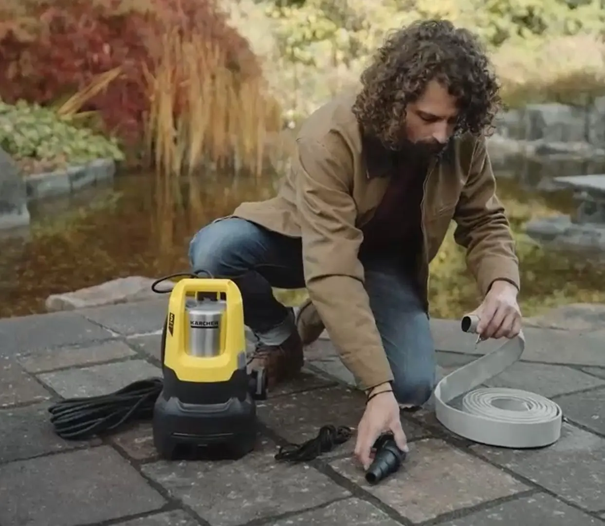 Погружной насос Karcher SP 22.000 Dirt Level Sensor (Yellow/Black)