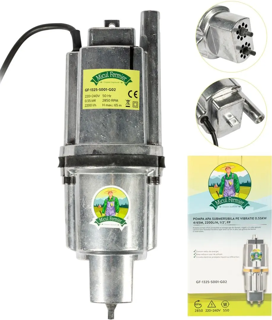 Pompa submersibila Micul Fermier GF-1325-S001-G02 - 4