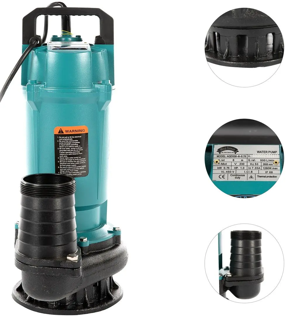 Погружной насос Micul Fermier QDX30-6M - 2