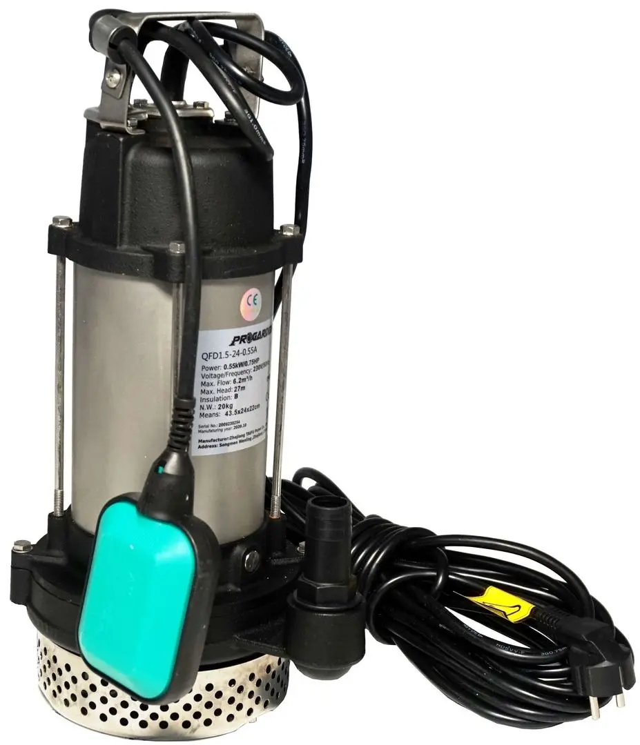 Pompa submersibila ProGARDEN QFD1.5-24-0.55A