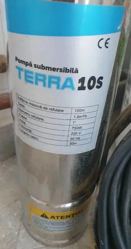 Погружной насос Ruris Terra 10S (Inox)