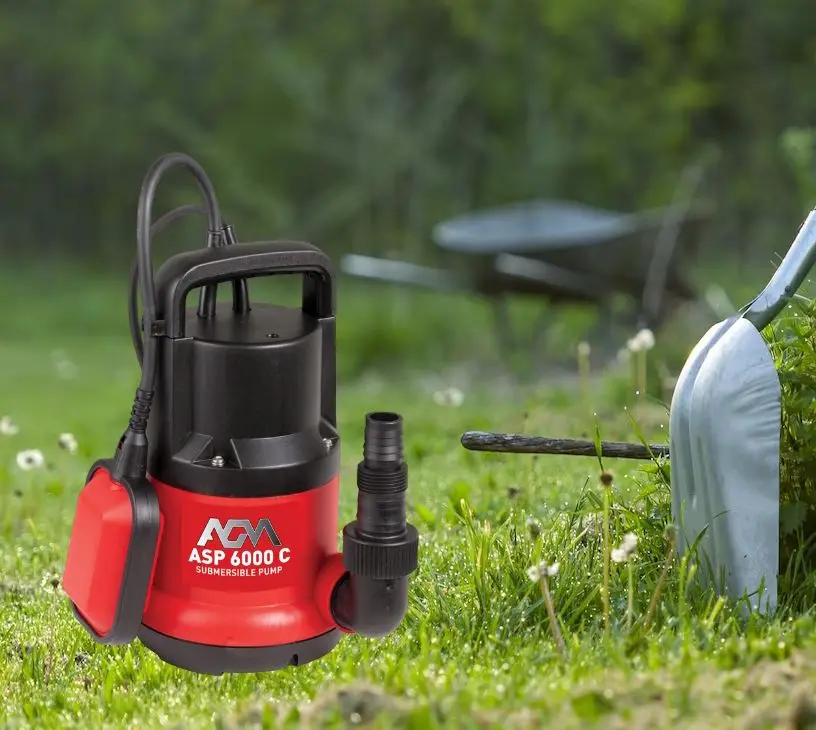 Садовый погружной насос AGM ASP 6000 C - 2