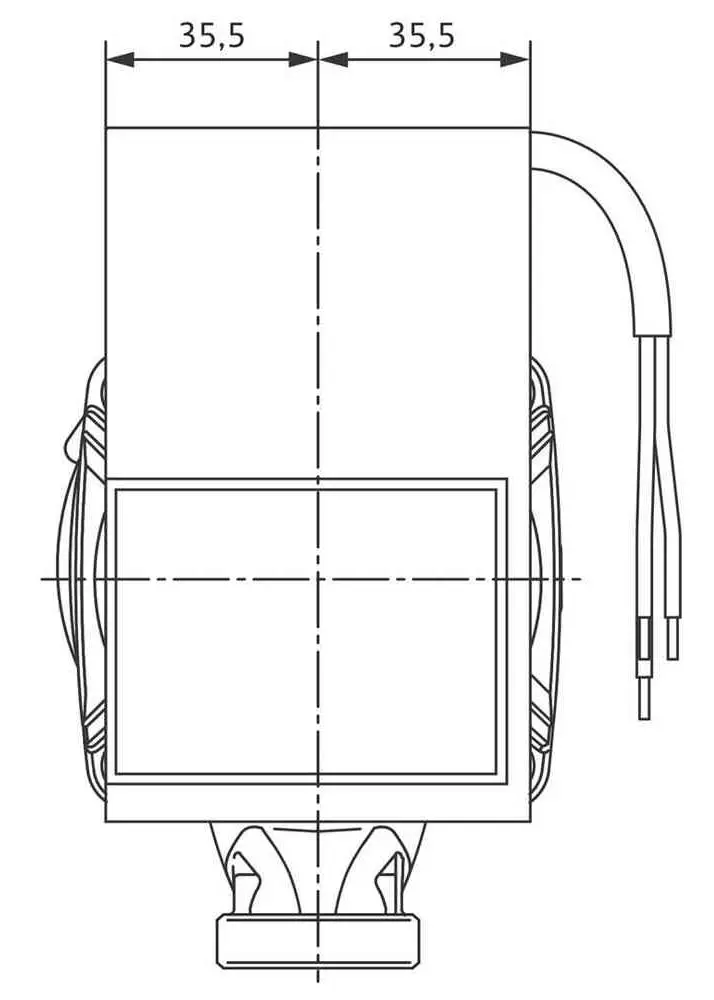 Циркуляционный насос Wilo Yonos Para Z 25/7.0 - 3