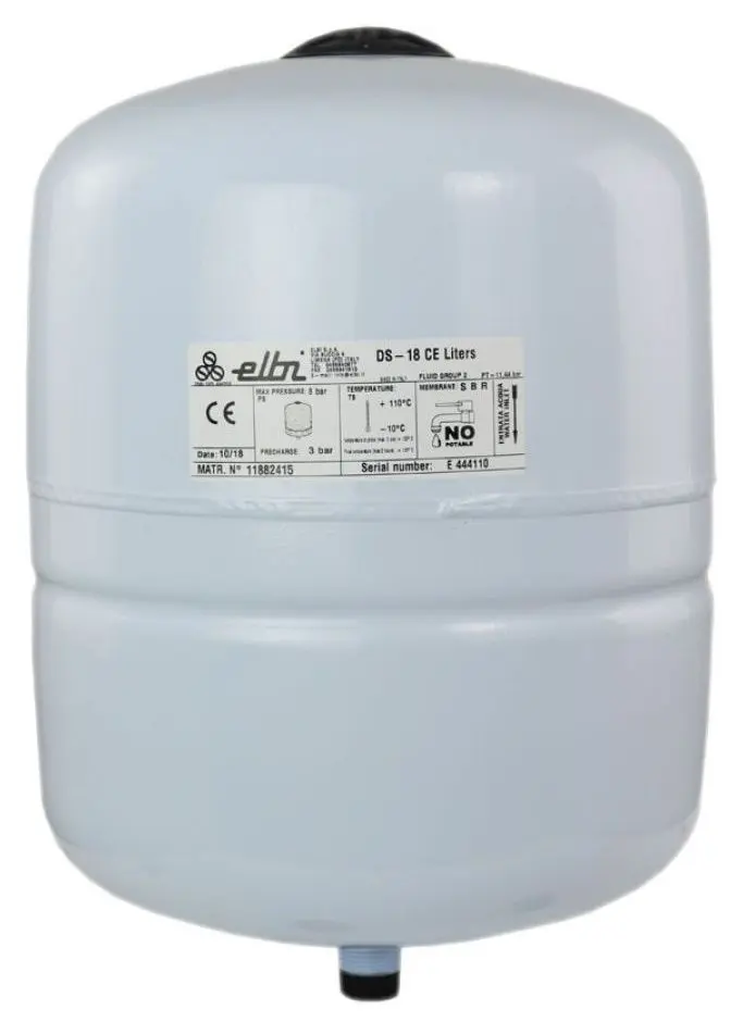 Vas de expansiune solar Elbi DS 18L (White)