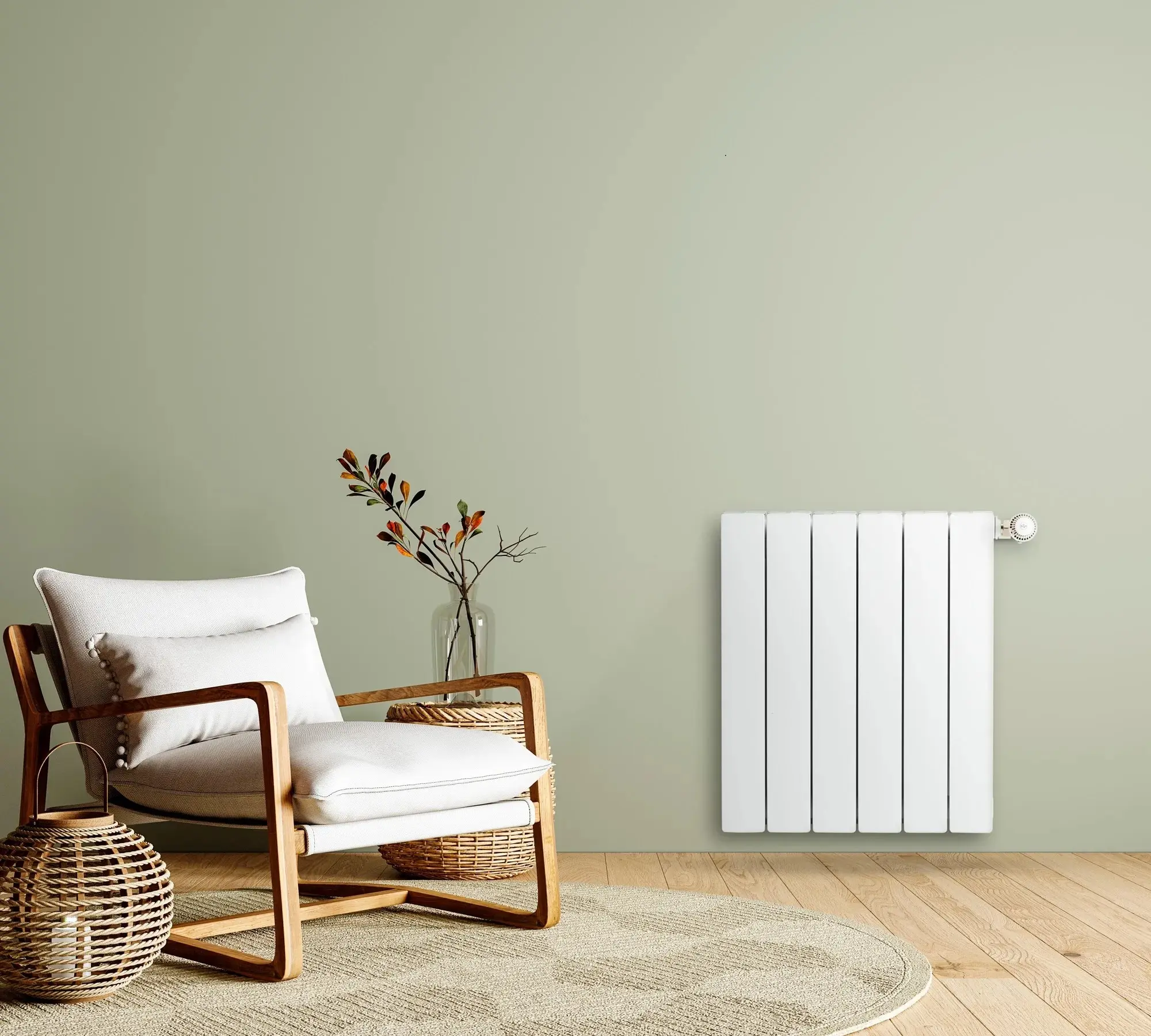 Радиатор алюминиевый KFA Armatura ADR 500 570x805 (White) - 3