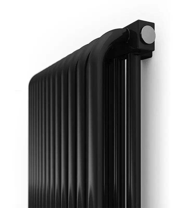 Radiator din otel Terma Cliff 1800x420 (Matte Black) - 2