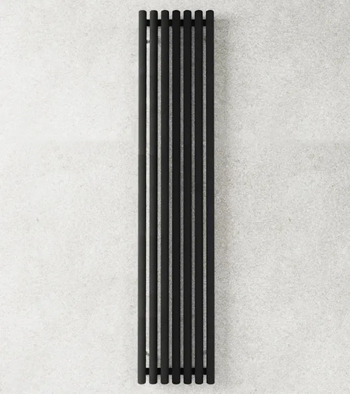 Радиатор стальной Terma Rolo Room 1800x370 (Matte Black) - 2