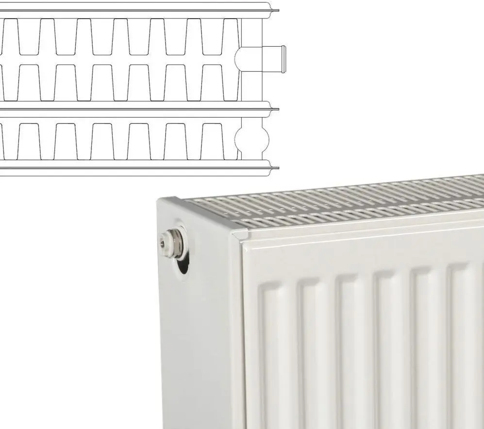 Радиатор стальной DemirDokum Premium T33 400x1100 (White)