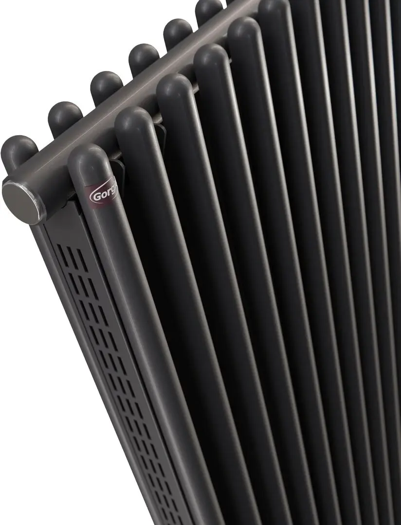 Радиатор стальной Gorgiel Cezar I AD2 180/40 1800x384 (Black Matte)
