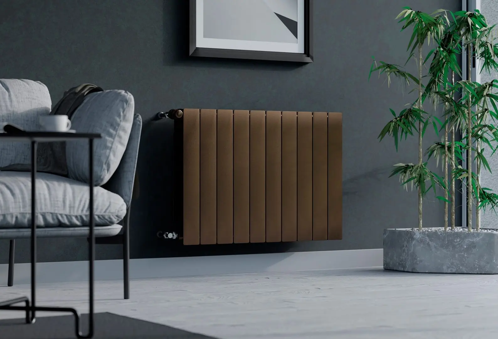 Радиатор алюминиевый KFA Armatura ADR/6 570x805 (Cooper)