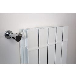 Радиатор алюминиевый Radiatori 2000 Kalis 1200 4elem (White) Thumb