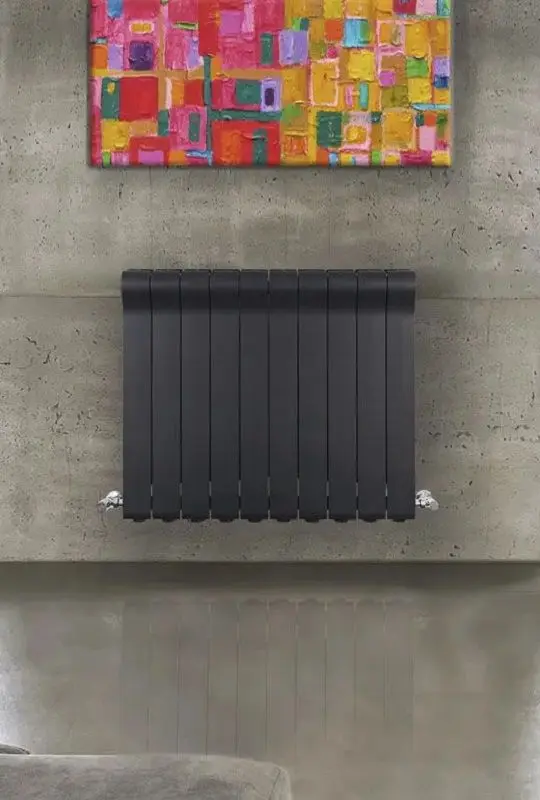 Радиатор алюминиевый Radiatori 2000 Ottimo 500 (Black)