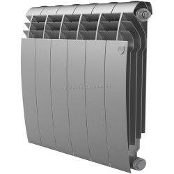 Биметаллический радиатор Royal Thermo Biliner 500 (Silver Satin)