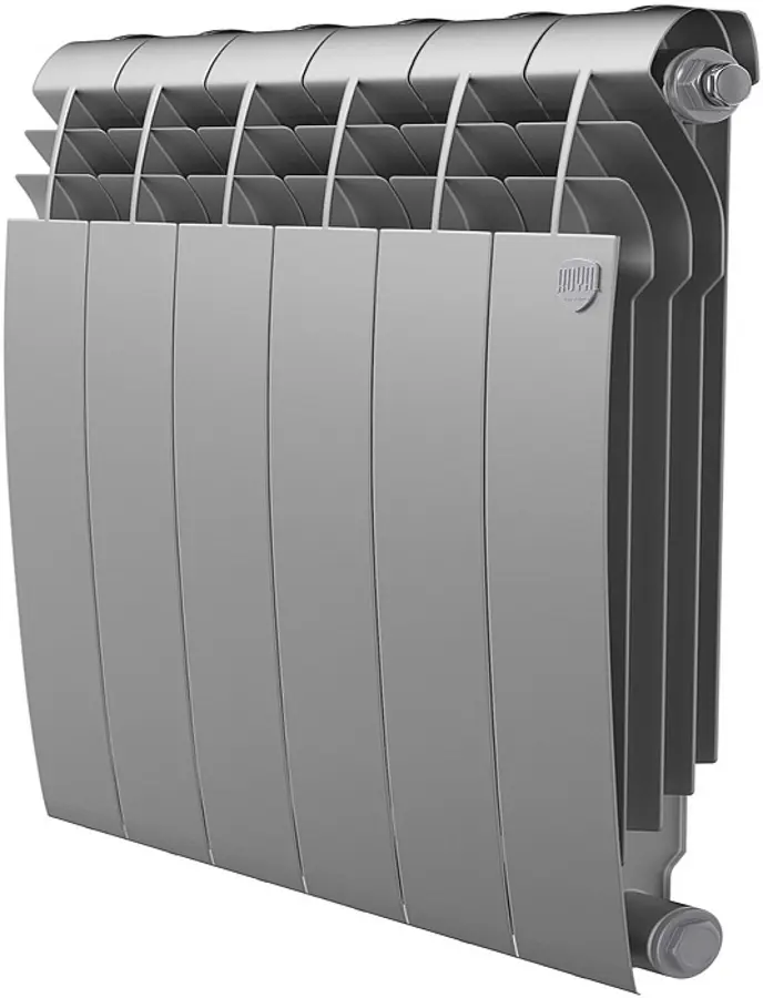 Биметаллический радиатор Royal Thermo Biliner 500 (Silver Satin)