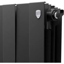 Radiator bimetalic Royal Thermo PianoForte 500 (Noir Sable) Thumb