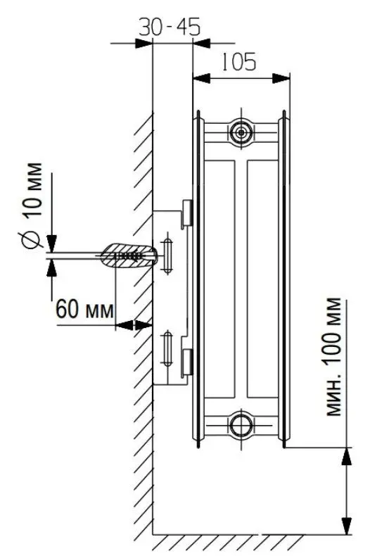 Радиатор Vaillant K22 500x400