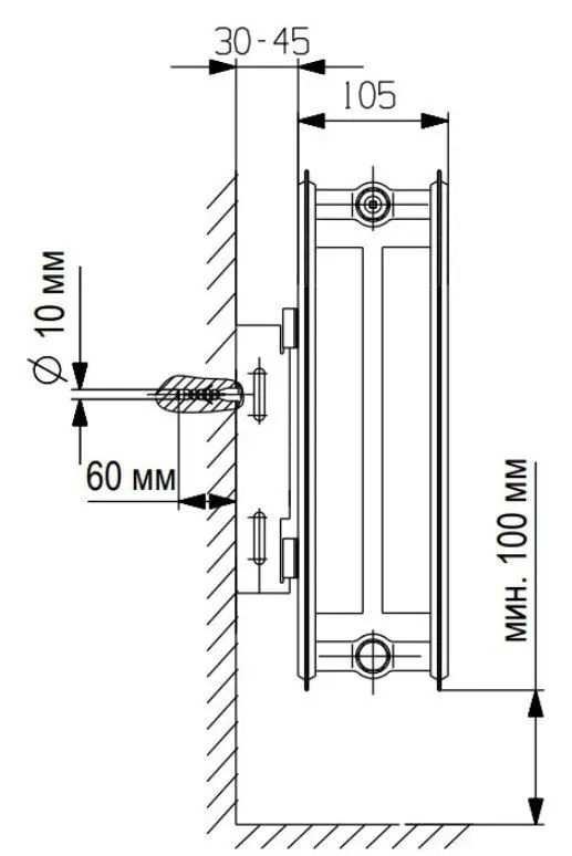 Радиатор Vaillant K22 500x800