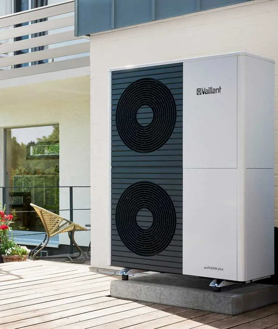 Внешний блок теплового насоса Vaillant aroTHERM VWL 125/5 AS (White) - 3