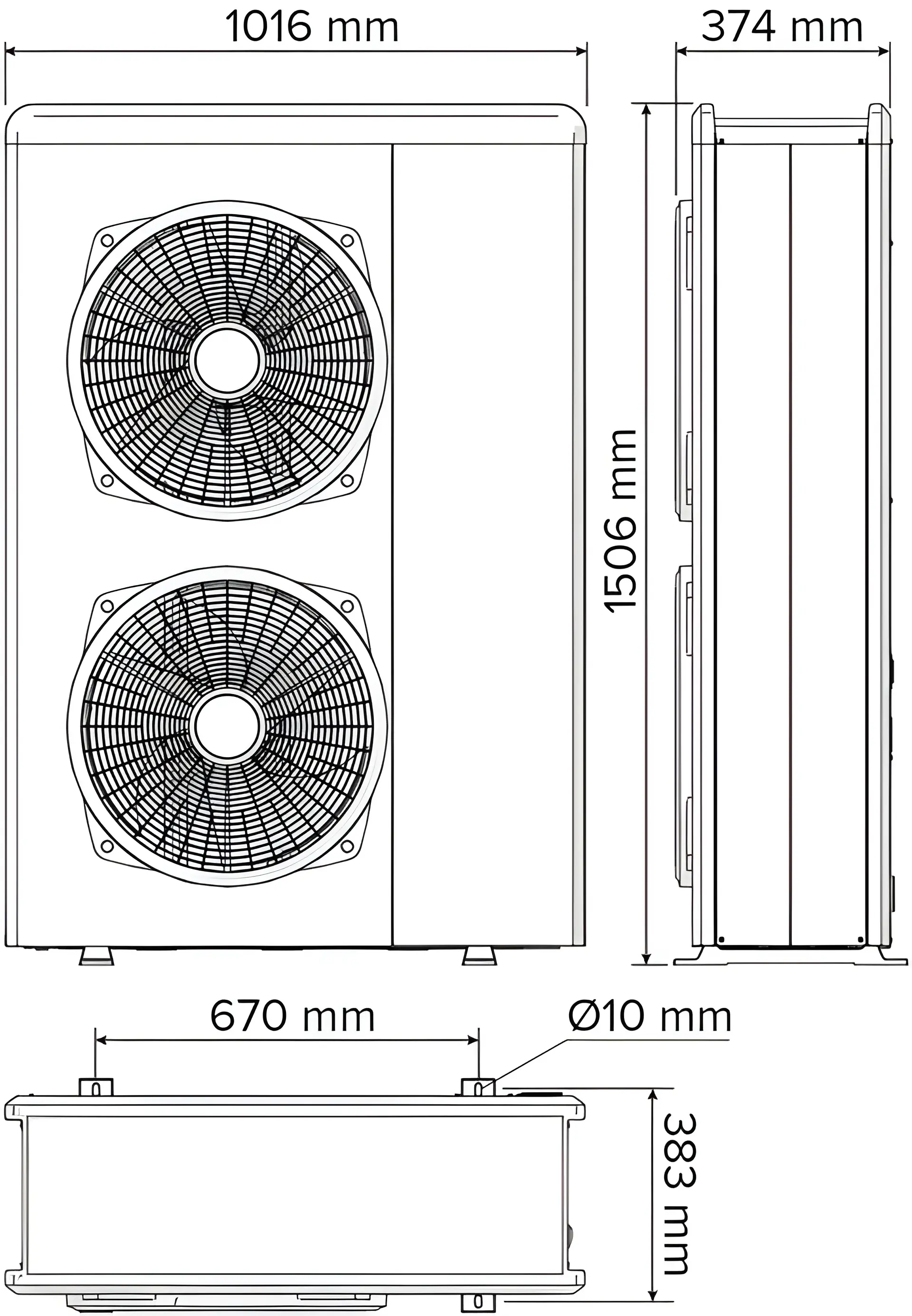 Pompa de caldura Ariston Nimbus Compact 150 S Net (White)