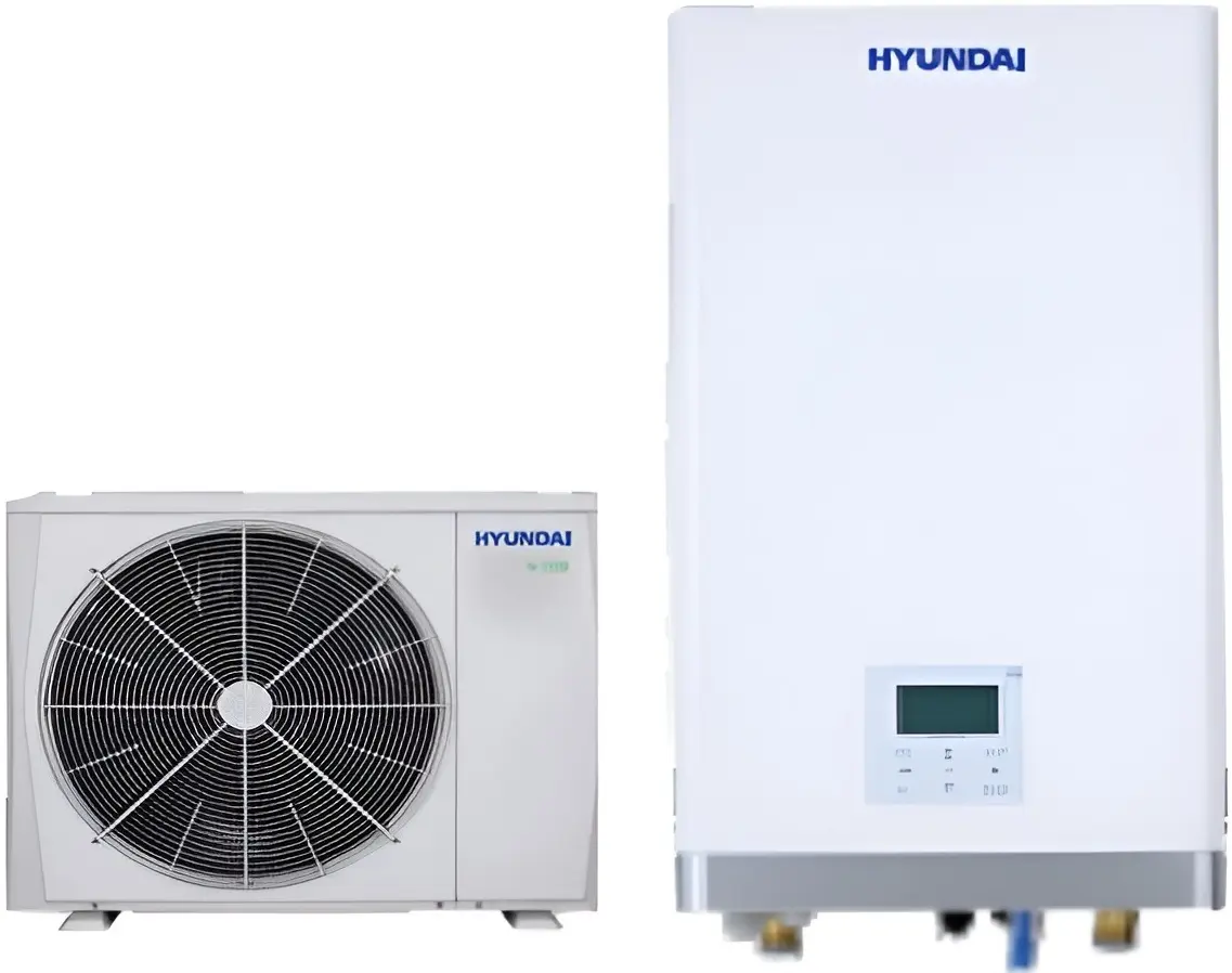 Тепловой насос Hyundai HYHA-V10W/D2N8-B + HYHB-A100/CD30GN8-B (White) - 2