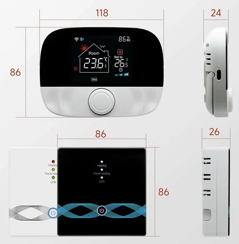 Термостат Beok BOT-T9N-WIFI - 6