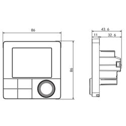 Термостат Beok TCR8-WIFI-WPB Thumb