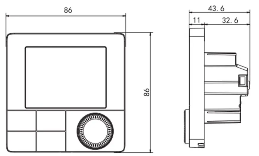 Термостат Beok TCR8-WIFI-WPB
