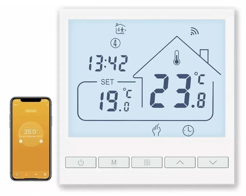 Термостат Beok TOL47-WIFI-WPB - 4