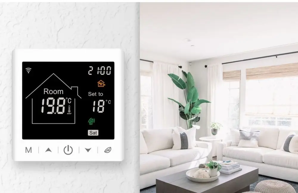 Термостат Beok TR9B-WIFI-WPB - 2