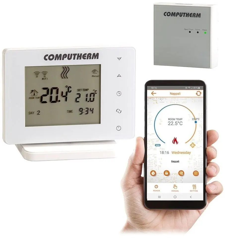 Термостат Computherm E400RF (White) - 2