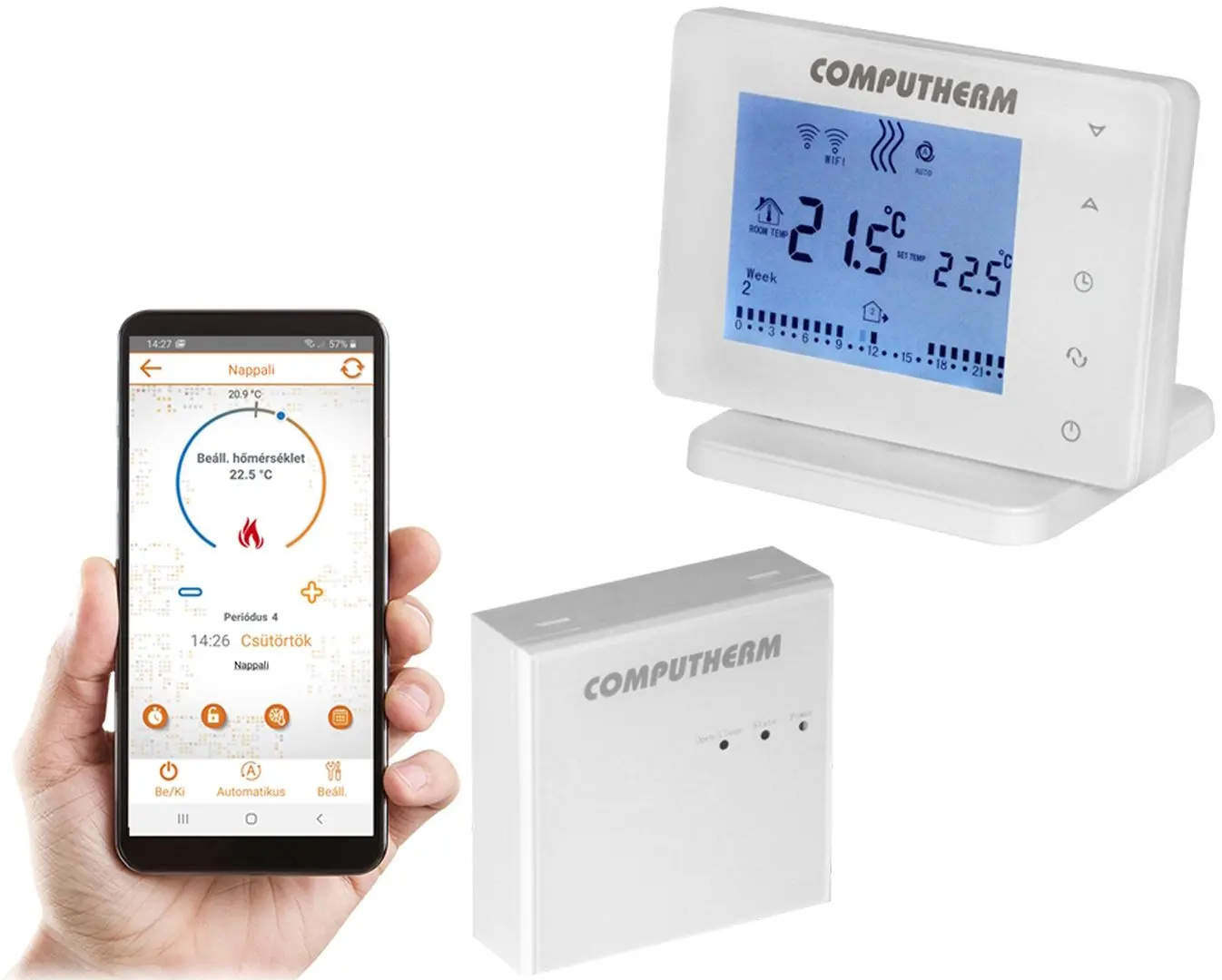 Термостат Computherm E400RF (White) - 3