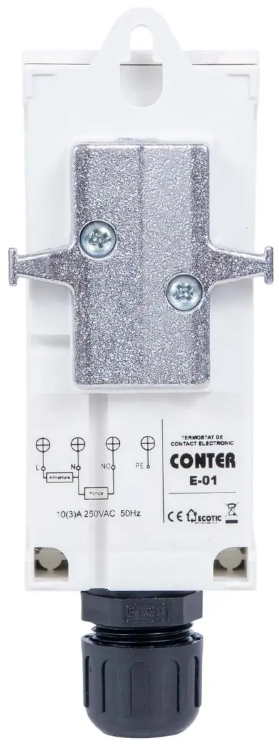 Termostat de contact Conter E-01 (White) - 2