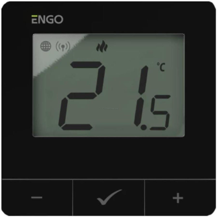Termostat Engo Controls E25-230B (Black)