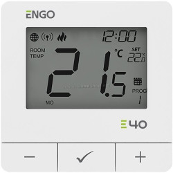Termostat Engo Controls E40-BATW (White)
