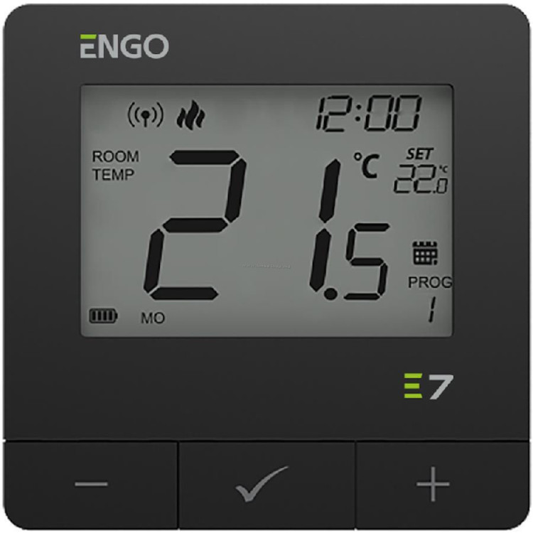 Термостат Engo Controls E7-RFB (Black)