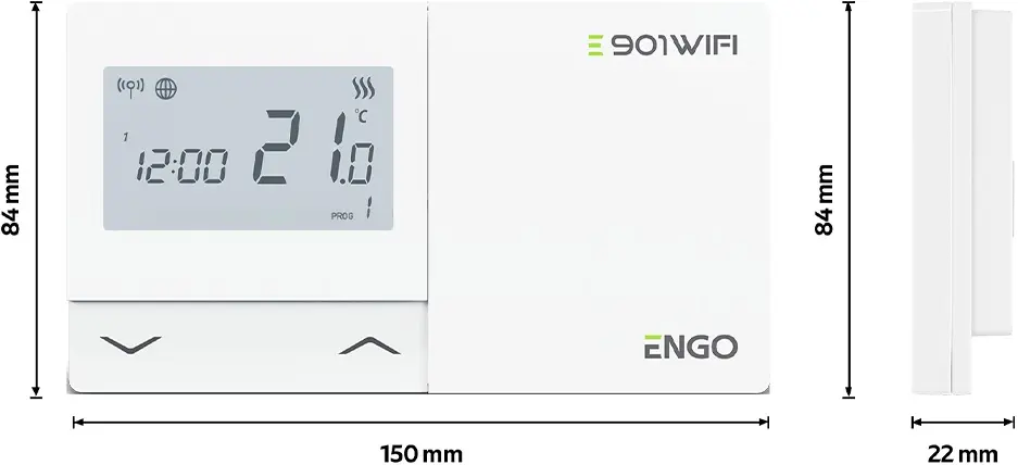 Термостат Engo Controls E901-WIFI (White)