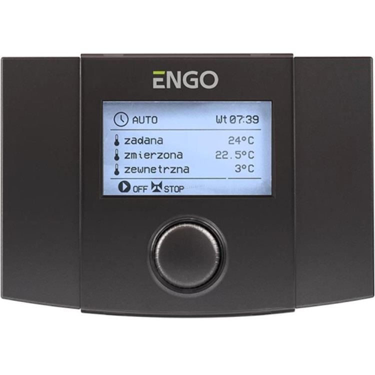 Termostat Engo Controls EWT100 (Black)