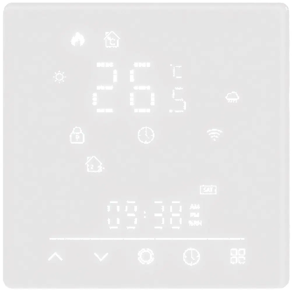 Термостат Moes Matter WiFi MWHT-S02-GC-WH-MS (White)