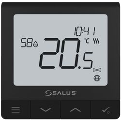 Термостат Salus Controls Quantum SQ610BEE (Black)