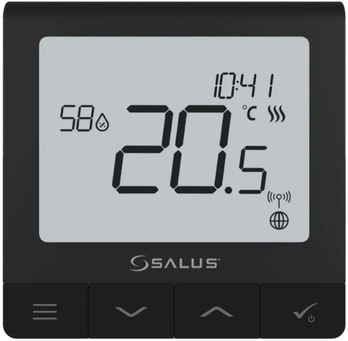 Термостат Salus Controls Quantum SQ610BEE (Black)
