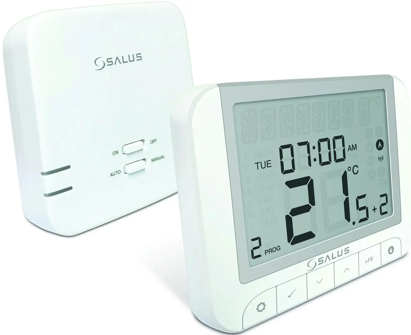 Termostat Salus Controls RT520RF (White/Grey)