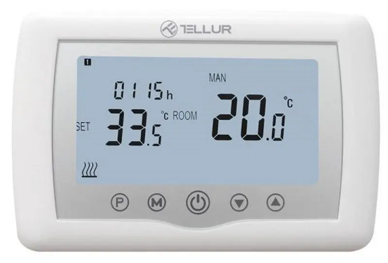 Tермостат Wi-Fi Tellur TLL331151 (White)