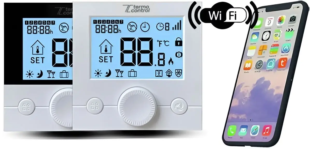 Termostat Termo Control TC 400 Wi-Fi (White)