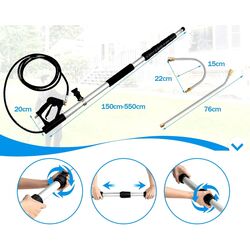 Set de accesorii pentru aparat de spalat cu presiune Costway TG10008 Thumb